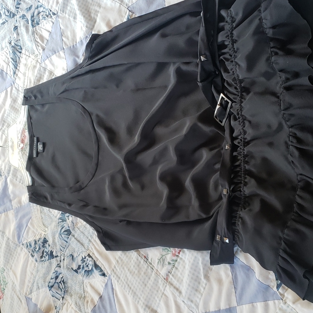 Black A line dress